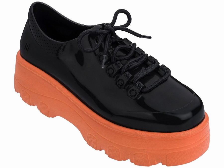 Zapatillas Melissa Kick Off Mujer - Negras - Argentina QUR-419032